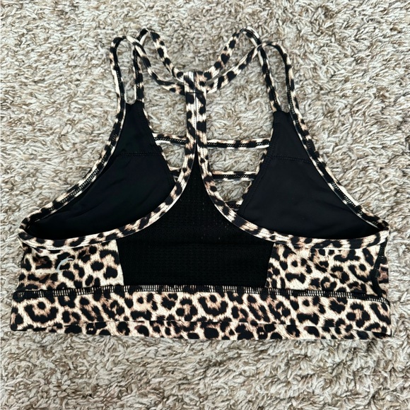 Zyia Leopard Grid Bra - Picture 2 of 4